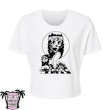 Tres - Alternative Women's Crop Tee *NEW STYLE*