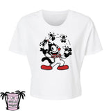 Feline Foolery - Alternative Women's Crop Tee *NEW STYLE*