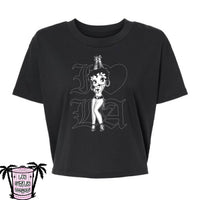 I ♡ LA - Alternative Women's Crop Tee *NEW STYLE*