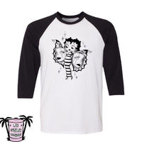Butterfly - Men's/Unisex Raglan