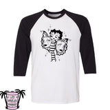 Butterfly - Men's/Unisex Raglan