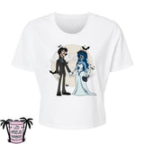 A Goofy Bride - Alternative Women's Crop Tee *NEW STYLE*