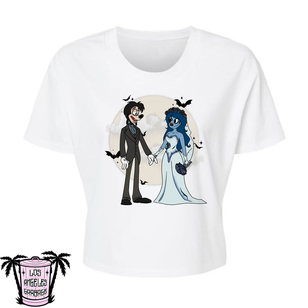 A Goofy Bride - Alternative Women's Crop Tee *NEW STYLE*