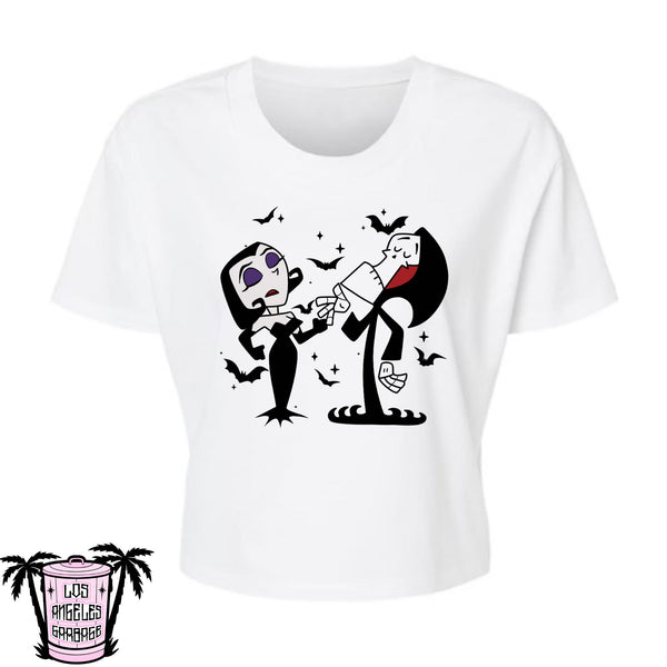 Malaria and Grim - Alternative Women's Crop Tee *NEW STYLE*
