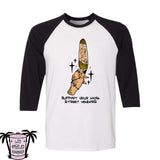 Support your street vendors - Men's/Unisex Raglan