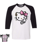 West Coast Cat - Men's/Unisex Raglan