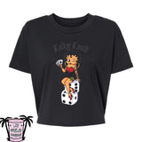 Lady Luck - Alternative Women's Crop Tee *NEW STYLE*
