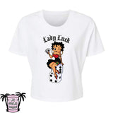 Lady Luck - Alternative Women's Crop Tee *NEW STYLE*