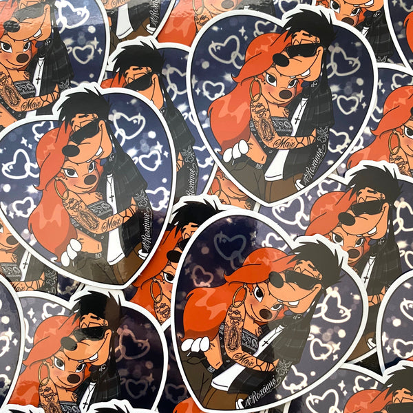 My Man My Man My Man - Mirror Sticker
