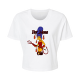 Hot Moms Club - Alternative Women's Crop Tee *NEW STYLE*