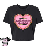 Lil bit of hood - Alternative Women's Crop Tee *NEW STYLE*