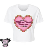 Lil bit of hood - Alternative Women's Crop Tee *NEW STYLE*