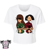 Sick sad babes - Alternative Women's Crop Tee *NEW STYLE*