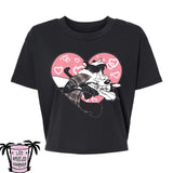 Love is in the air - Alternative Women's Crop Tee *NEW STYLE*