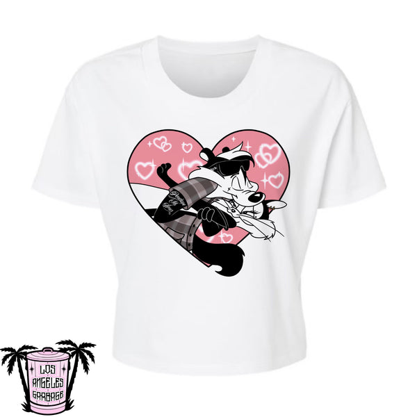 Love is in the air - Alternative Women's Crop Tee *NEW STYLE*