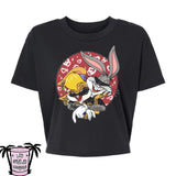 Bunny Love - Alternative Women's Crop Tee *NEW STYLE*