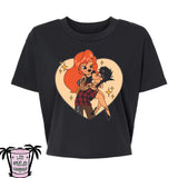 Toda mia - Alternative Women's Crop Tee *NEW STYLE*