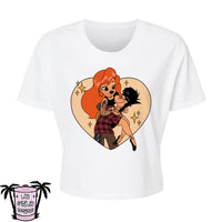 Toda mia - Alternative Women's Crop Tee *NEW STYLE*