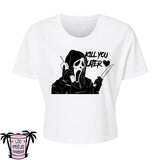 Kill you later <3 - Alternative Women's Crop Tee *NEW STYLE*