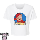 Travieso - Alternative Women's Crop Tee *NEW STYLE*