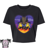 Burn the witch - Alternative Women's Crop Tee *NEW STYLE*