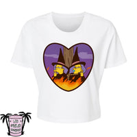 Burn the witch - Alternative Women's Crop Tee *NEW STYLE*