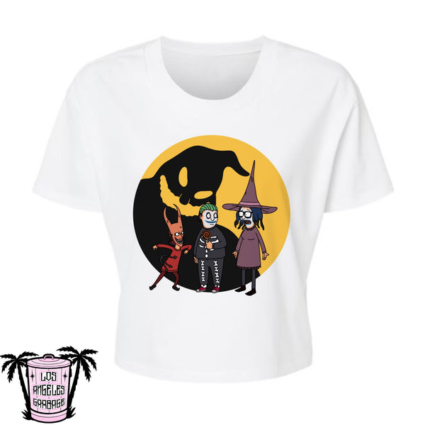 Belchers Boys- Alternative Women's Crop Tee *NEW STYLE*