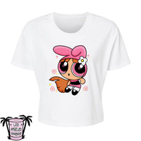 Blossomy - Alternative Women's Crop Tee *NEW STYLE*