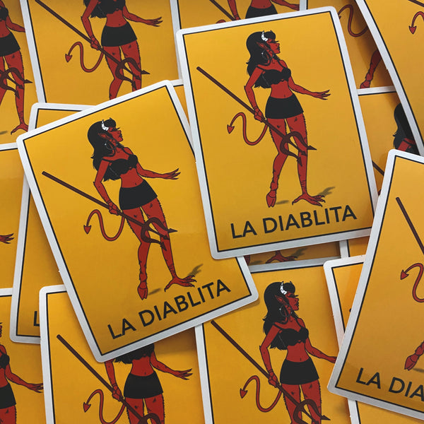 La Diablita - Sticker