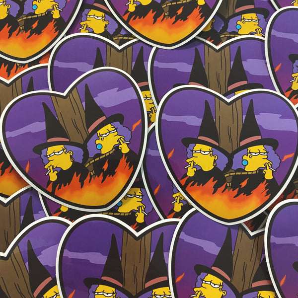 Burn the Witch - Sticker