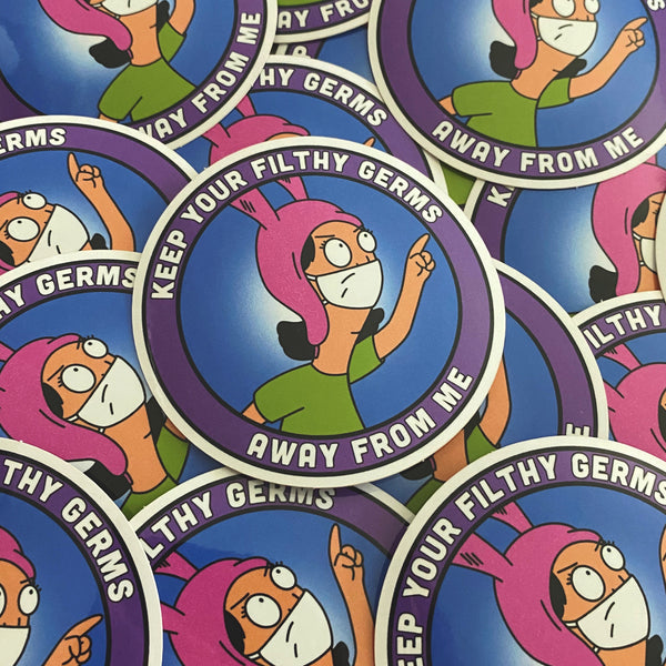Filthy Germs - Sticker