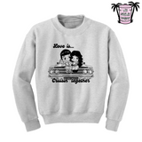 Love is... Cruisin' together - Men's/Unisex Sweatshirt