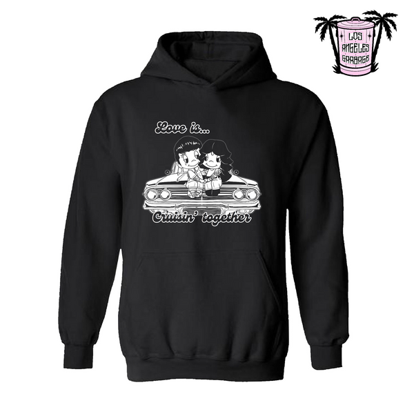 Love is... Cruisin' together - Men's/Unisex Hoodie
