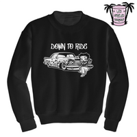 Down to Ride - Men's/Unisex Sweatshirt