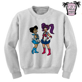 Sailor Space Babes - Men's/Unisex Sweatshirt