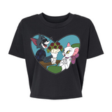 Tom and Toodles - Alternative Women's Crop Tee *NEW STYLE*