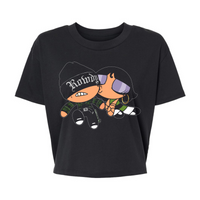 Butch and Buttercup - Alternative Women's Crop Tee *NEW STYLE*