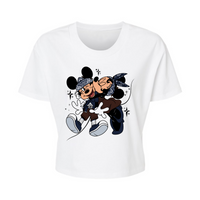 Love is blue - Alternative Women's Crop Tee *NEW STYLE*
