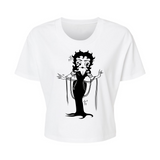 Spider Queen - Alternative Women's Crop Tee *NEW STYLE*