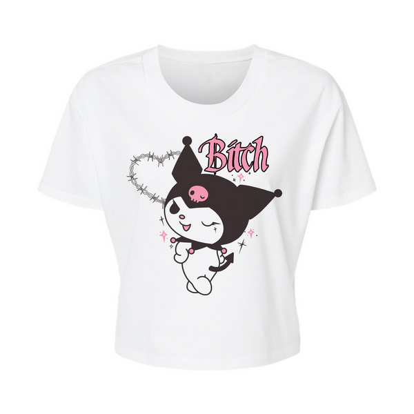 B*tch - Alternative Women's Crop Tee *NEW STYLE*