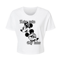 Mousie's Heartbreak  - Alternative Women's Crop Tee *NEW STYLE*