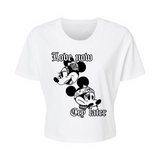 Mousie's Heartbreak  - Alternative Women's Crop Tee *NEW STYLE*