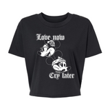 Mousie's Heartbreak  - Alternative Women's Crop Tee *NEW STYLE*