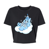 Good Times Bear - Alternative Women's Crop Tee *NEW STYLE*