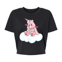 Bad Times Bear - Alternative Women's Crop Tee *NEW STYLE*
