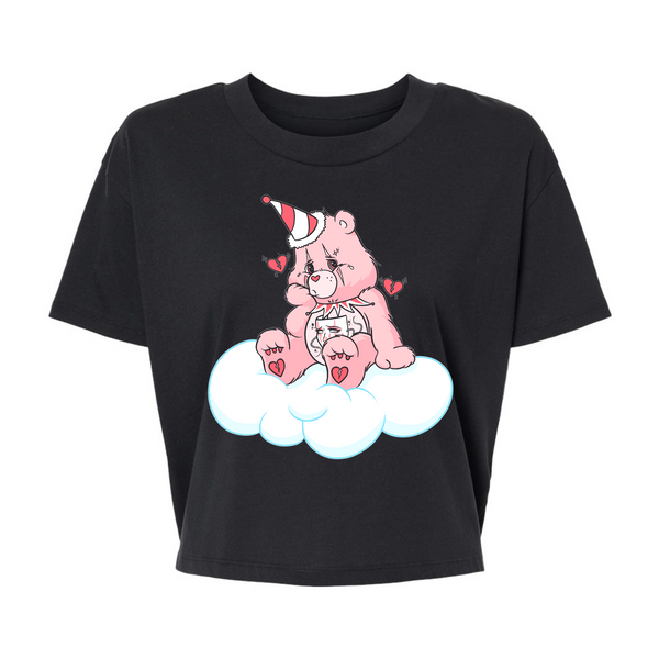 Bad Times Bear - Alternative Women's Crop Tee *NEW STYLE*