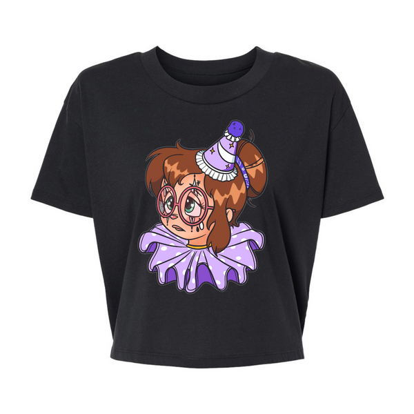 Payasa Triste - Alternative Women's Crop Tee *NEW STYLE*