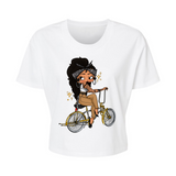 Cruisin' Pretty - Alternative Women's Crop Tee *NEW STYLE*