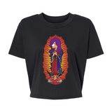 Virgen de Guadaleela - Alternative Women's Crop Tee *NEW STYLE*