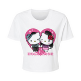 Hola Amor - Alternative Women's Crop Tee *NEW STYLE*